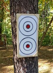 KNIFE THROWING TARGET - Double Sided - POLYETHYLENE - 23 1/4" x 11 1/2" x 2" Only $74.99
